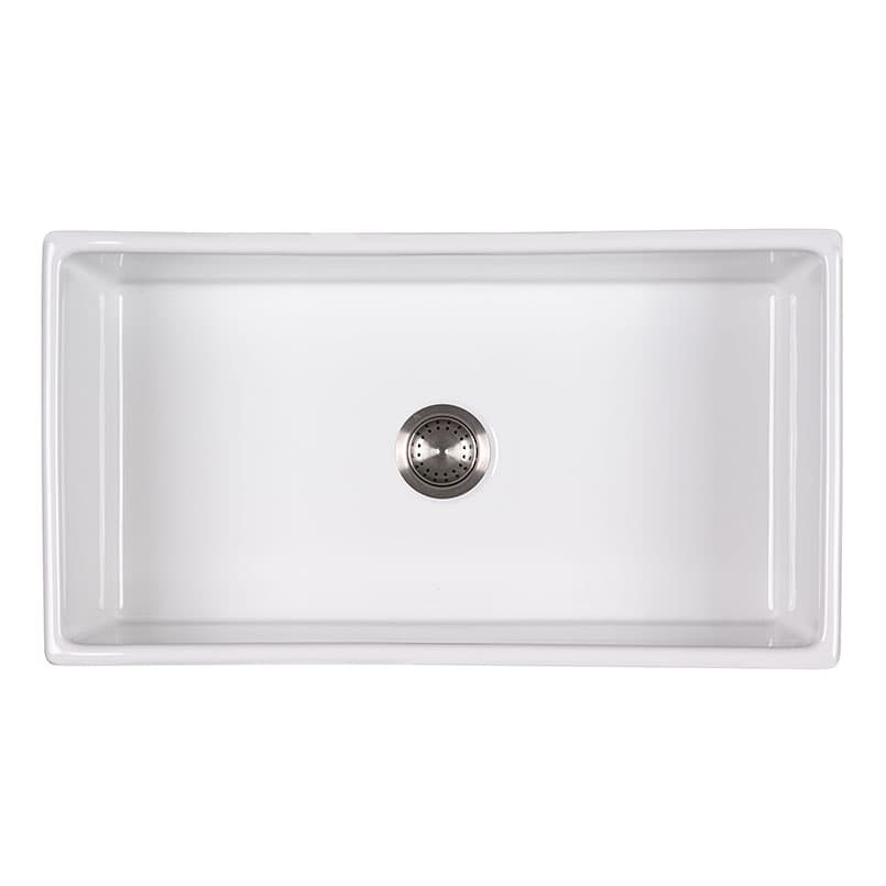 Fireclay Farmhouse Single Bowl 33×18