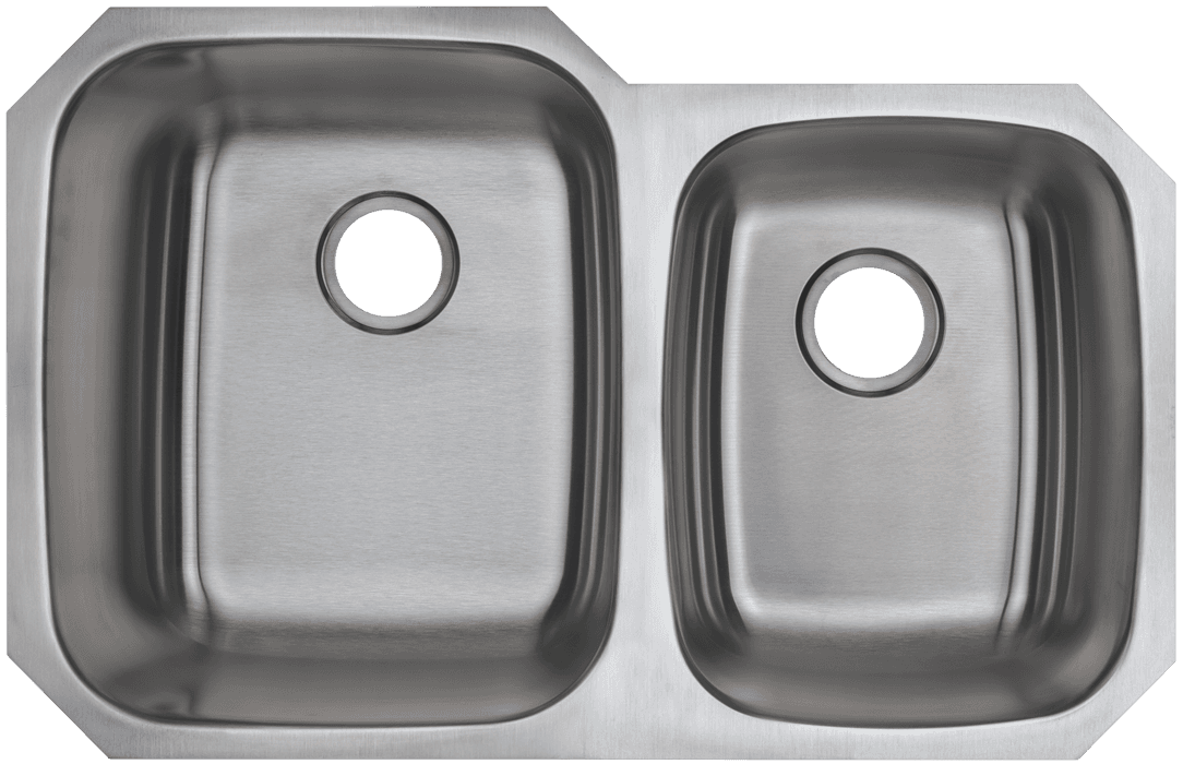 Standard Stainless Steel Undermount 60/40 Sink