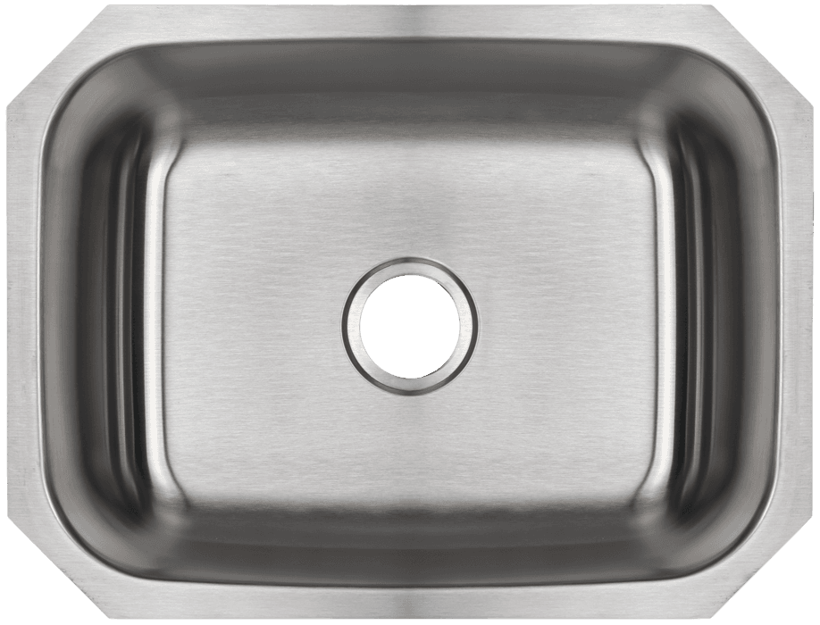 18G Standard Stainless Steel Undermount 23×18 Sink